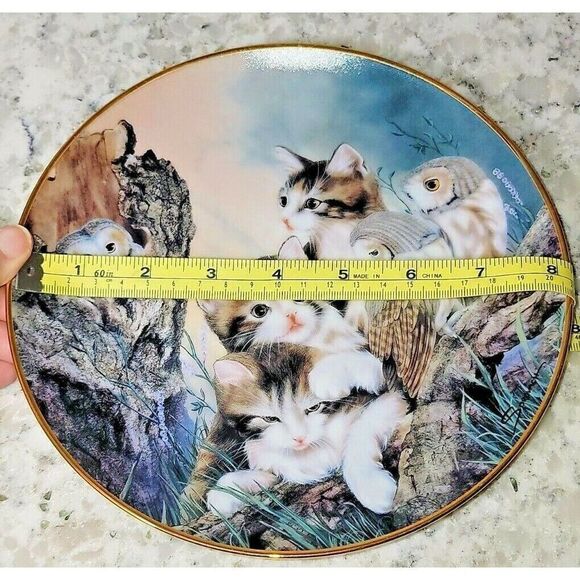 Franklin Mint Whoo Are You? Sprovach 8.25" Limited Edition Plate #U2553 VTG - Picture 4 of 4